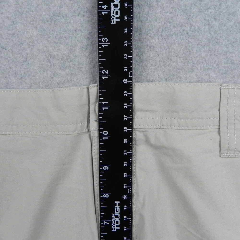 Columbia Shorts Mens 34 Chino Golf Casual Hiking‎ Lightweight Flat Front Beige